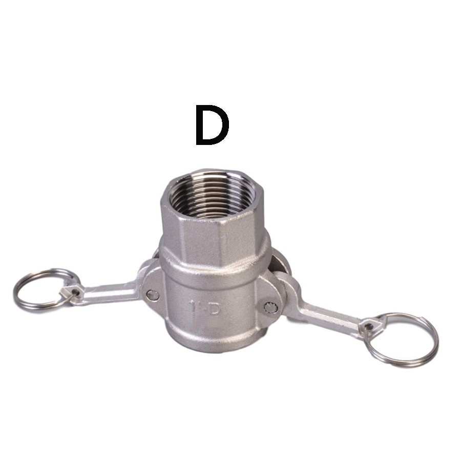 304 Stainless Steel Camlock Fittings | Quick Disconnect Hose Adapters (Type A B C D E F DC DP)