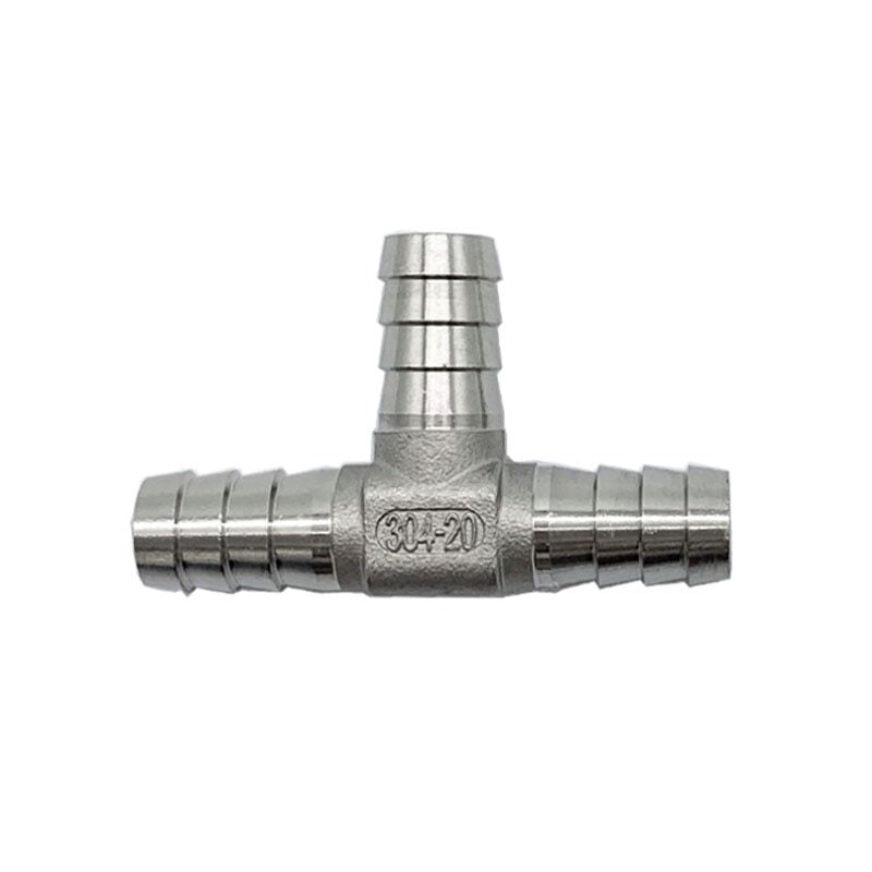 304 Stainless Steel Hose Barb Joiner – Male BSP Threaded Pipe to Hose Connector