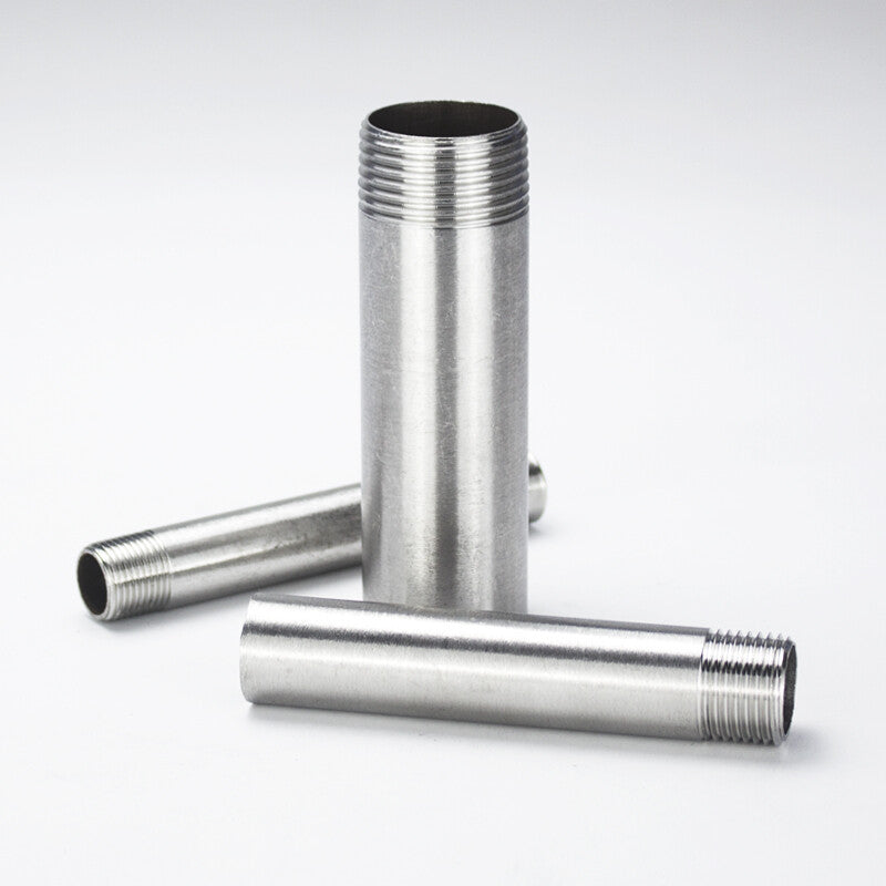 304 Stainless Steel Weld Nipple – 100mm (4") Extension Pipe with Male BSP Thread