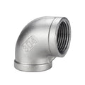 304 Stainless Steel 90 Degree Female Elbow - BSP Threaded Pipe Fitting Connector