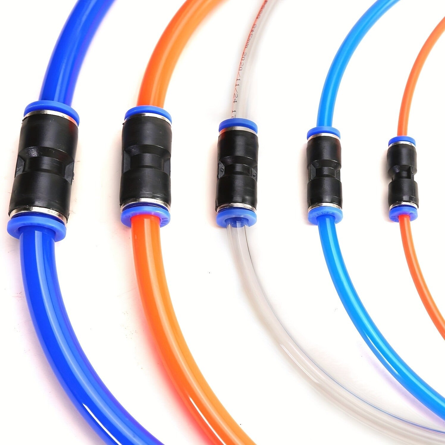 Pneumatic Straight Union Connector – Quick Release Push-Fit Air Line Joiner (4mm - 16mm)
