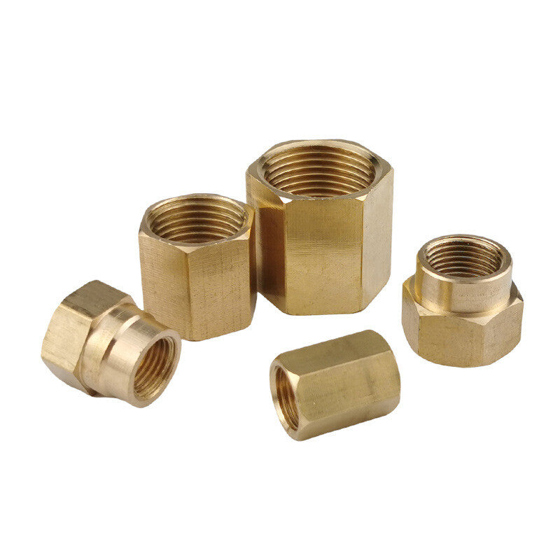 Premium Brass Hex Female Socket – BSP Threaded Straight & Reducing Pipe Connector