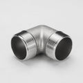 304 Stainless Steel 90 Degree Male Elbow - Dual Male BSP Threaded Pipe Fitting