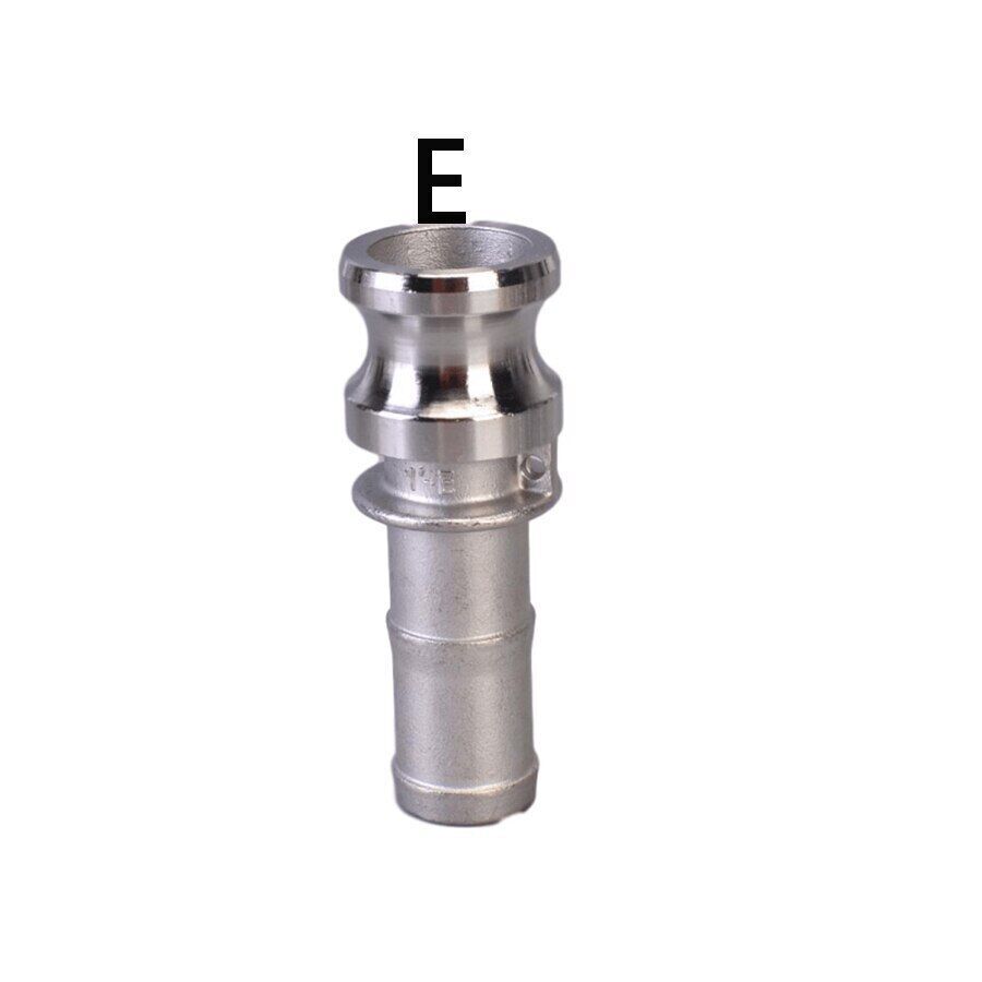 304 Stainless Steel Camlock Fittings | Quick Disconnect Hose Adapters (Type A B C D E F DC DP)