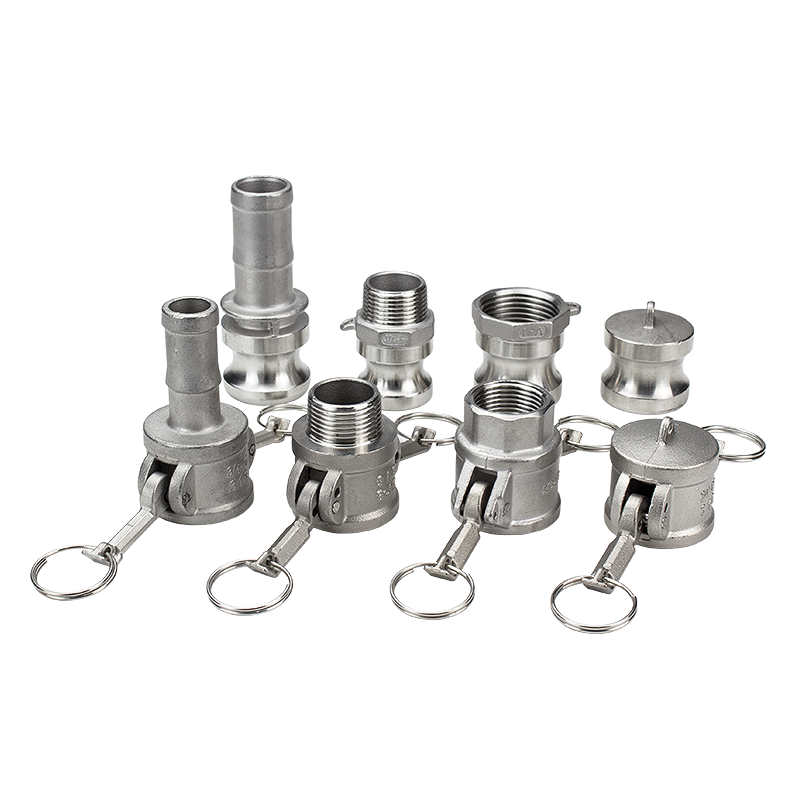 304 Stainless Steel Camlock Fittings | Quick Disconnect Hose Adapters (Type A B C D E F DC DP)