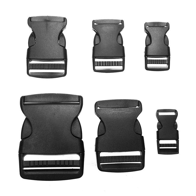 Heavy-Duty Delrin Plastic Side Release Buckles | Replacement Clips for Webbing & Straps