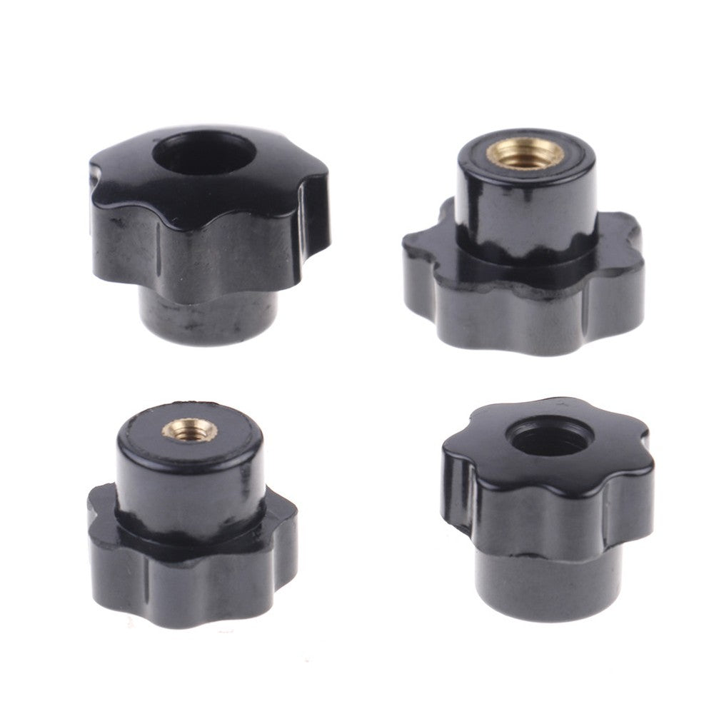 Seven-Star Shaped Clamping Nut Knob - M4 M5 M6 M8 Female Thread Manual Clamping Handle