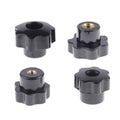 Seven-Star Shaped Clamping Nut Knob - M4 M5 M6 M8 Female Thread Manual Clamping Handle