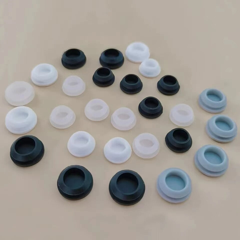 Snap-On Silicone Rubber Hole Plugs