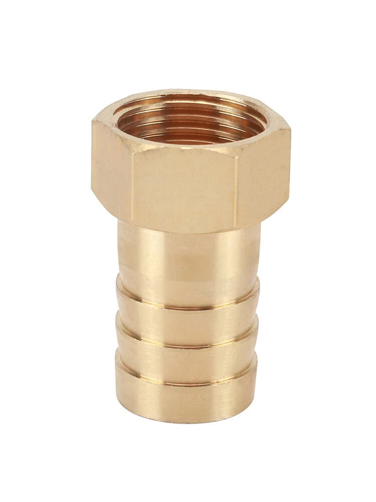 Premium Brass Straight Hose Barb Connector – Male & Female BSP Threaded Tail