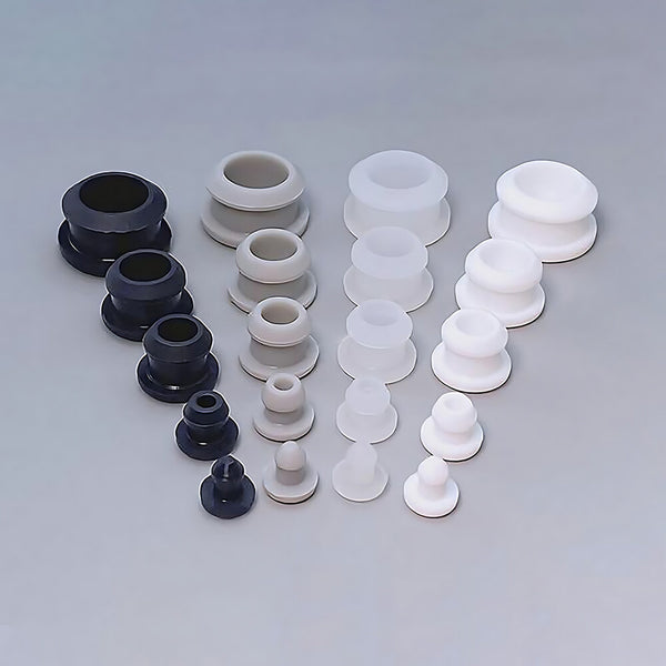 Snap-On Silicone Rubber Hole Plugs
