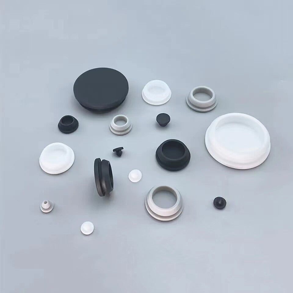 Snap-On Silicone Rubber Hole Plugs