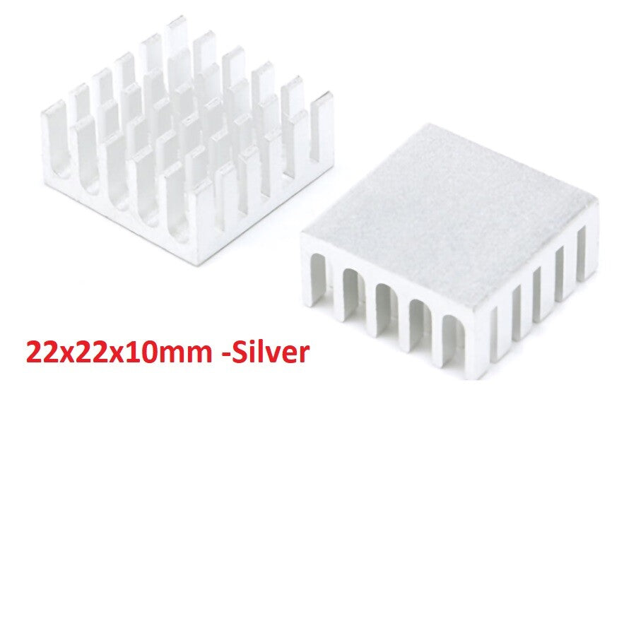 High-Performance Aluminium Heatsink Radiator | Universal Thermal Cooling Blocks (Various Sizes)