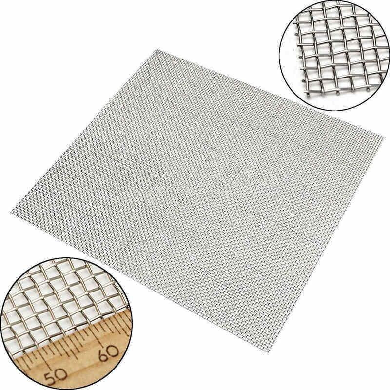 Premium 304 Stainless Steel Woven Wire Mesh Screen |  4 - 500 Mesh Filtration