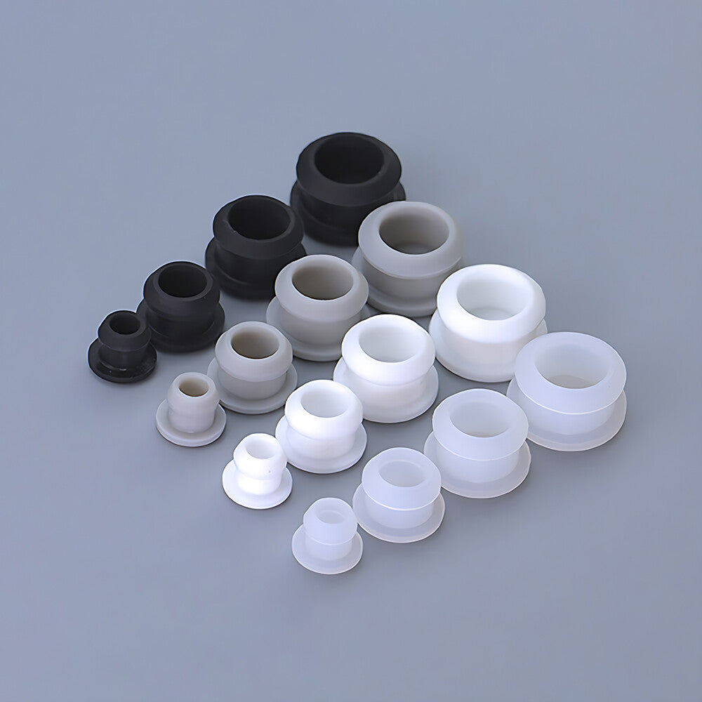 Snap-On Silicone Rubber Hole Plugs