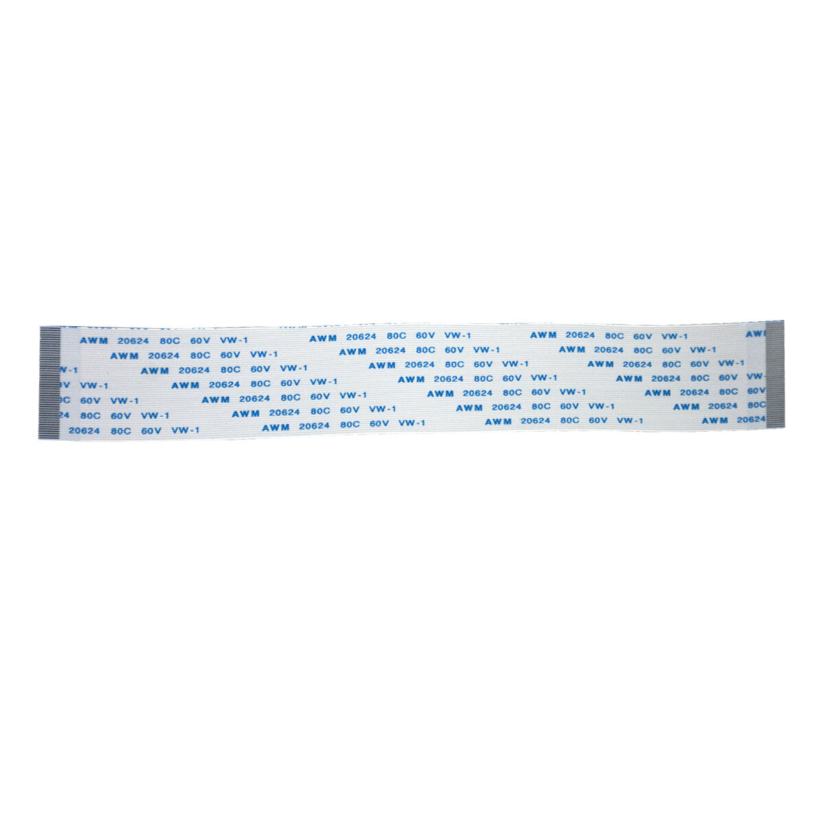 0.5mm Pitch FFC/FPC Flexible Flat Ribbon Cable | 40 to 80 Pin | Same Side / Opposite Side Options (10-Pack)
