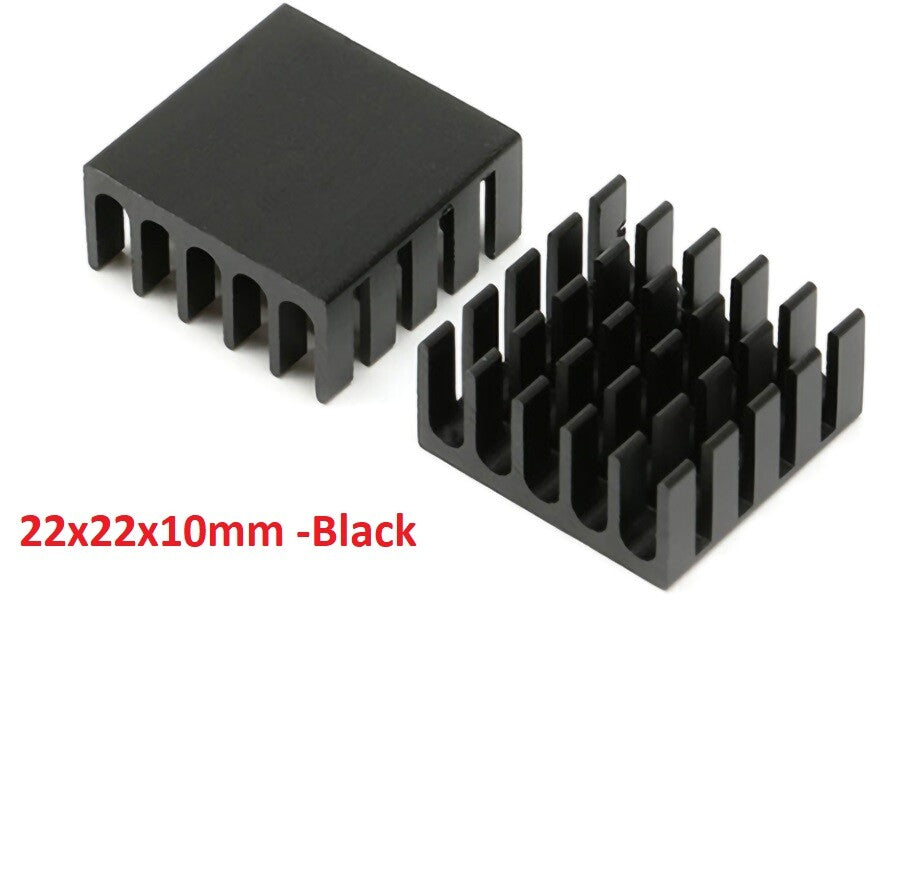 High-Performance Aluminium Heatsink Radiator | Universal Thermal Cooling Blocks (Various Sizes)