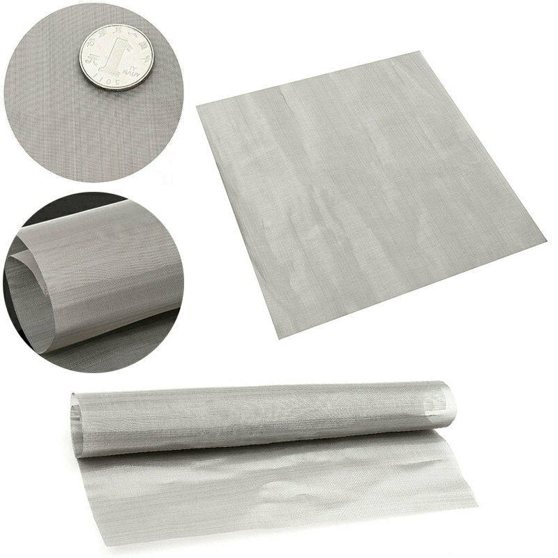 Premium 304 Stainless Steel Woven Wire Mesh Screen |  4 - 500 Mesh Filtration